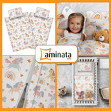 Aminata Kids Sängkläder för barn, bomull Sängkläder - barn Naty Shop