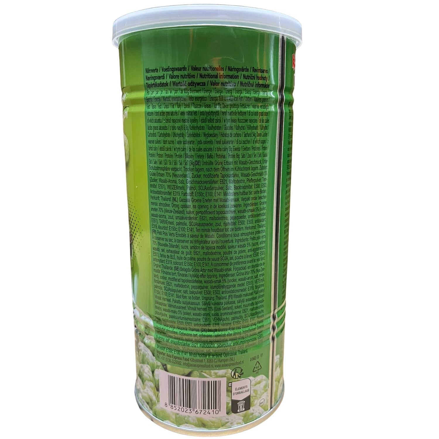 KOH-KAE - Gröna ärtor med wasabi - (1 x 180g)