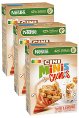 Churros frukostflingor med 42 % fullkornsinnehåll 3-pack (1x360 g)