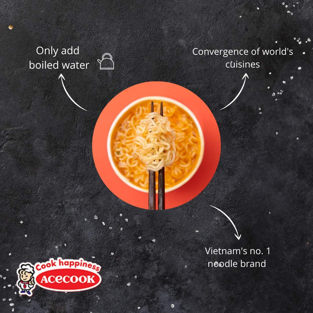 ACECOOK - ELLER Nam Vang Instant Rice Nudles - Multipack (24 x 71 g)
