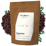 ESPRESSO | Kaffebönor 500g - 100% Arabica | Nyrostad för att göra espresso | Hela kaffebönor | Klassisk kaffesmak