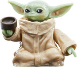 Star Wars Hasbro Black Series Grogu, The Mandalorian Zu Figure, Lämplig för 15 cm samlaractionfigurer, För barn från 4 år och uppåt, Multi, F4357 Actionfigurer Naty Shop