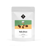 Italo Disco Espresso | 250g Bohne gås | rättvist och hållbart | frisch geröstet | 100% Arabica Kaffeebohnen | specialkaffe | 19 gram Kaffeerösterei