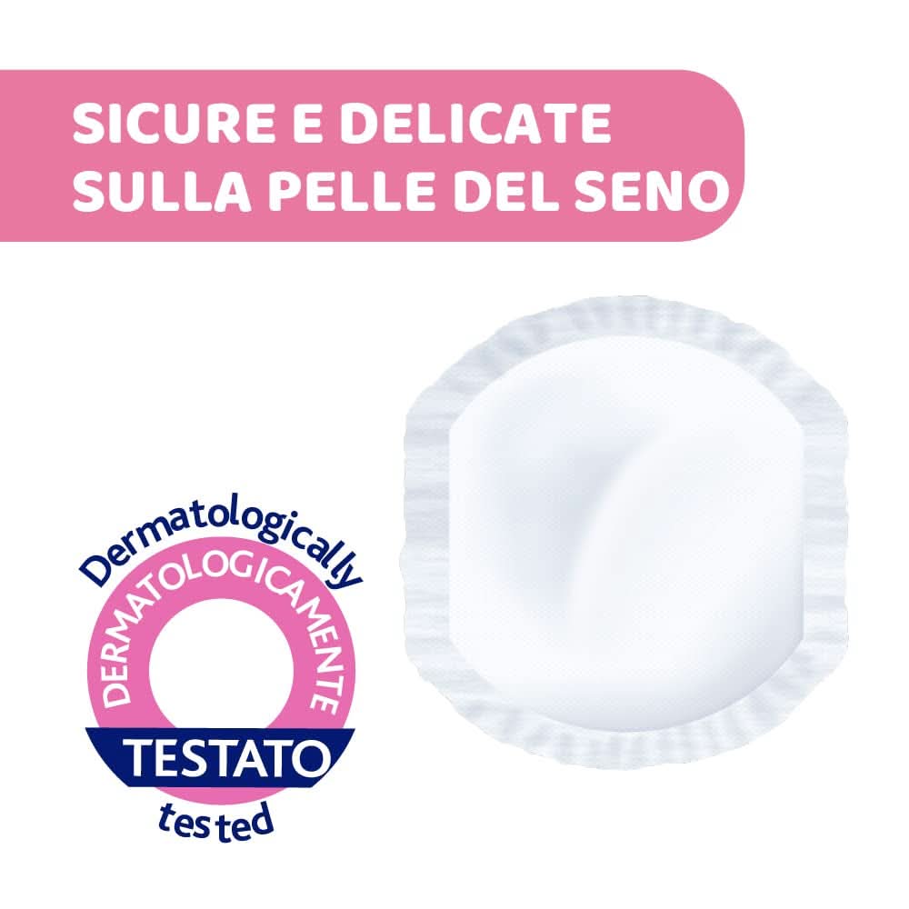 Chicco Acterielle Natural Feeling amningsskydd, 30 st Mat- och amningstillbehör Bebe Naty Shop