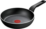 Tefal Återvunnet på, panna 100 % återvunnet aluminium, non-stick beläggning, induktion Grytor och kastruller Naty Shop Pan 24 Cm