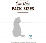 Lily's Kitchen Fish Tasty Cuts Wet Cat Food - Paket om 24 (24 x 85 g) Läckra fiskbitar i sås för katter