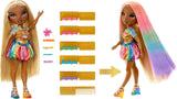 Rainbow High Hair Chalk & Styling Doll - Meline - 28 cm regnbåge och guld tvättbar hårkritdocka, färgning, styling, lek, skölj och repetera, för barn i åldern 4-12 år