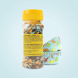 Günthart Dino-set, 55 gram + 50 pappersmuffinsfodral Sprinkles Naty Shop
