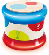 Hape Baby Drum | Musikalisk rullande leksak för små att lära sig rytm och olika ljud, batteridriven, från 6 månader Baby Toys Naty Shop Standardtitel