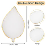 Resin Nail Art Palette Blatt Form Nail Art Werkzeuge Kit Nagelgellack Farben Mischen Palette Für DIY Nail Art Make-up Nagel Dekoration Zubehör