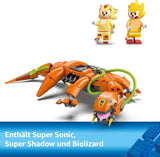 LEGO Sonic the Hedgehog Super Shadow vs. Biolizard, gamerleksak, present till pojkar och flickor, samlarlekset för barn och videospelsfans, med karaktärsfigurer 77003 Byggset Besuche den LEGO-Store