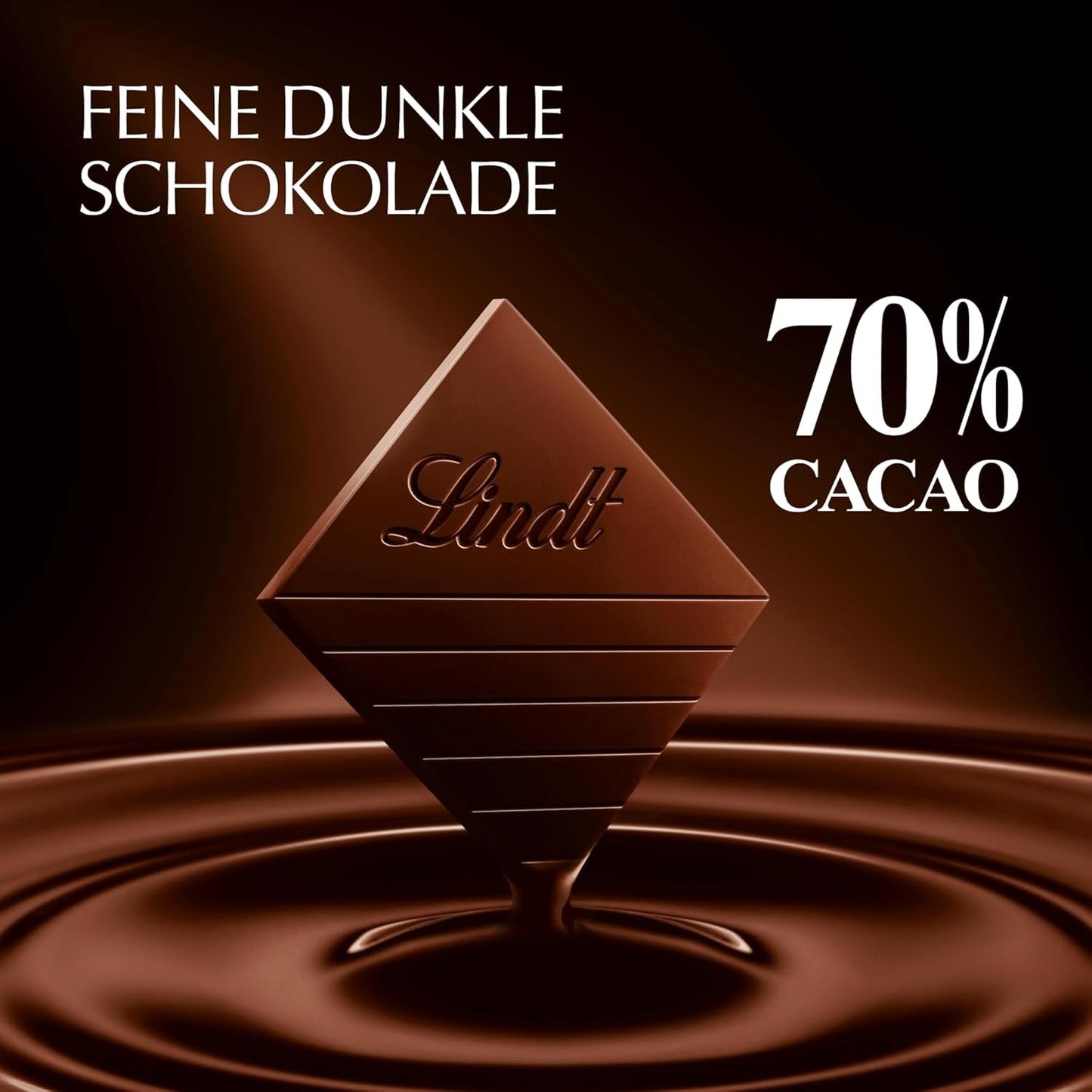 Lindt EXCELLENCE 70% kakao - mörk choklad, 100 gram tablett Naty Shop