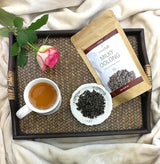 MILKY OOLONG 100G, premium Oolong-te med grönt te, bulk-halvfermenterat grönt te, Teaclub Green Tea Loose Leaves