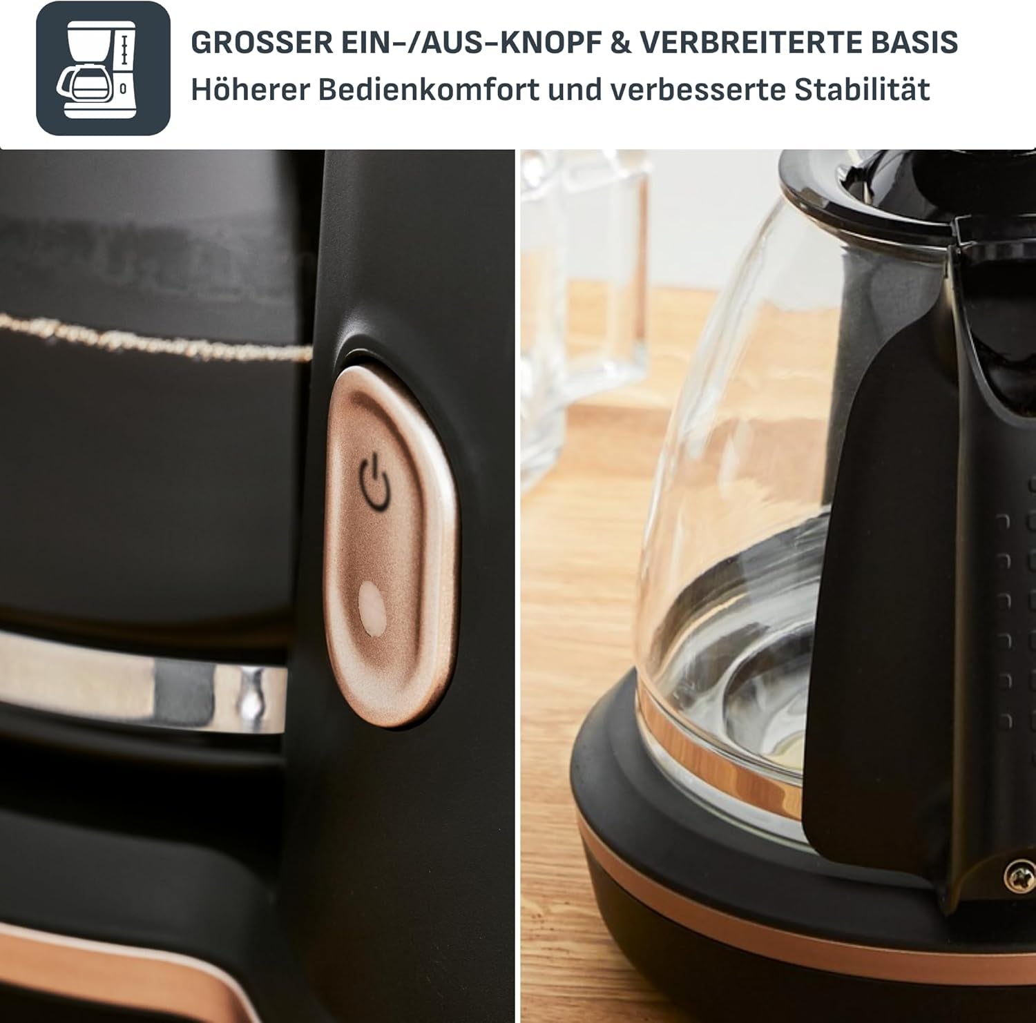 Tefal Includeo Filter Espressomaskin, Espressomaskin Extremt lätt att använda, Lämplig för höger- och vänsterhänta användare, Automatisk locköppning, 1,25 L, 10 till 15 koppar, CM533811