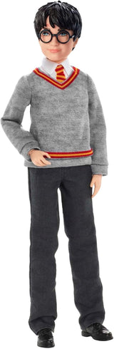 Mattel Harry Potter - Samlardocka (Ca 26 cm) med Hogwarts-uniform, Gryffindorrock och trollstav, leksak från 6 år FYM50 Actionfigurer Naty Shop