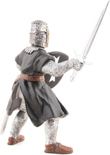 Papo -Handmålade - Figurer -Medeltida-Fantasi - Johannesriddare med svärd-39938-Samlarobjekt-För barn - Passar pojkar och flickor - Från 3 år Actionfigurer Naty Shop
