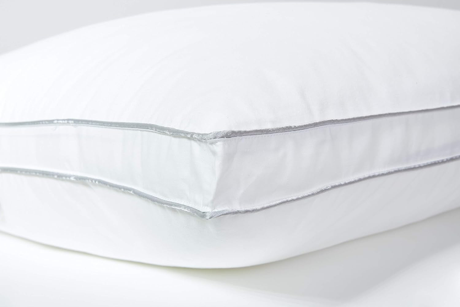 Kudde, Bomull, Percale, 50 X 70 Cm, Fin finish, Komfort, Percale, 100 % bomull, Hög kvalitet, Mjuk, Tillverkad i Frankrike, Vit 73130220 Naty Shop Standardkuddar