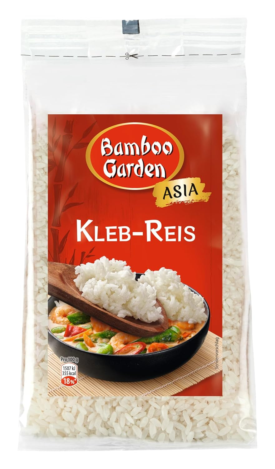 Bamboo Garden - Sticky rice, 500g per påse