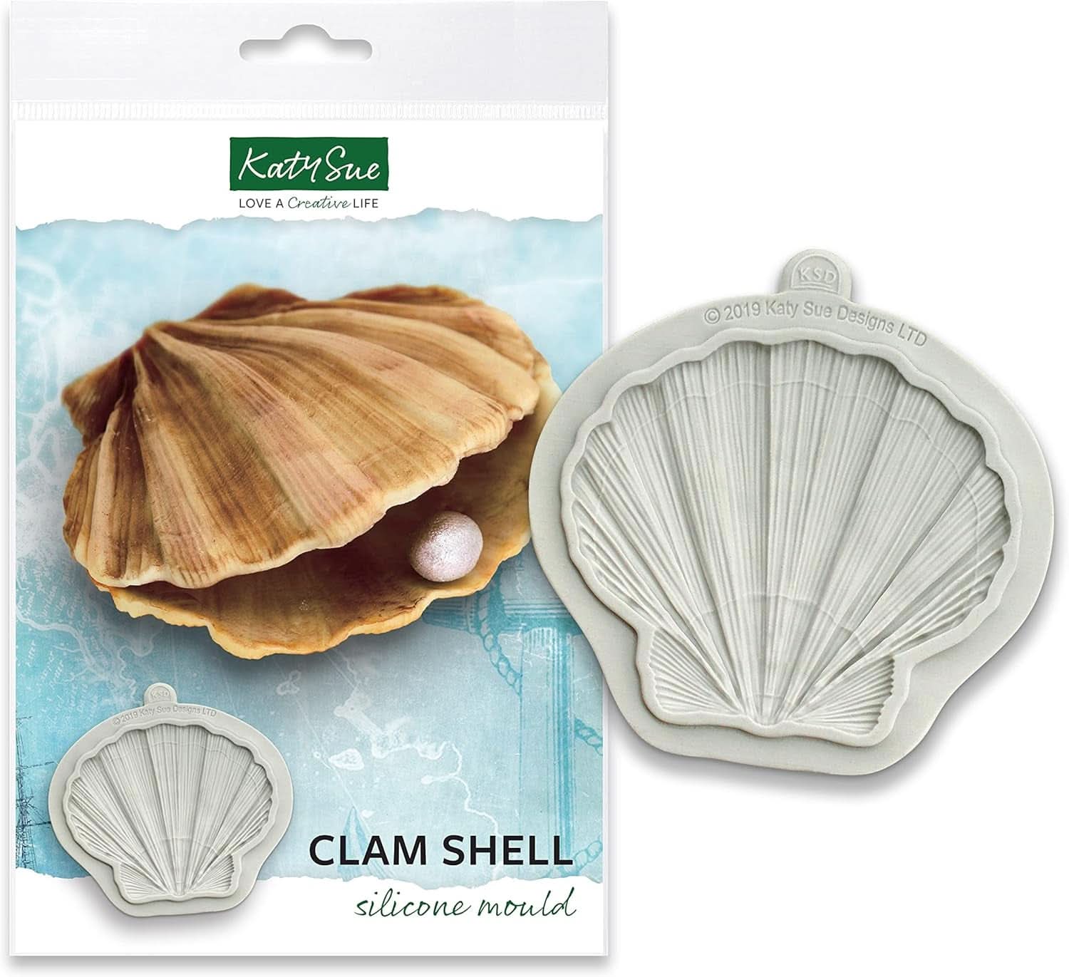 Katy Sue, Marine Decor Silikonform - Naty Shop Kitchen Pilgrimsmussla