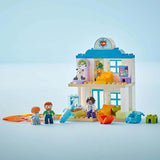LEGO DUPLO Town Första besöket hos läkaren, Byggleksak, Leksats för att främja finmotorik, Present till småbarn 2 år, Pedagogisk leksak, Rollspel på sjukhus 10449 Byggset Besuche den LEGO-Store