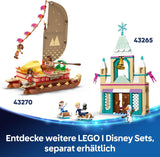 LEGO Ç€ Disney Princess Castle Askungen och hästvagn, set för flickor 6 år och uppåt, fantastisk leksak med prinsessan Askungen och Prince charmiga minidockor, presentidé för Disney-fans 43275 Byggset Beuche den LEGO-Store