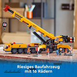LEGO City Mobil byggkran Byggleksak för pojkar och flickor Kreativa barn Present Lång förlängbar arm 4 Minifigurer för byggnadsarbetare för rollspel 60409 Byggset Besuche den LEGO-Store