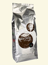Maxi Crema 1000g hela kaffebönor - Original italiensk rostning för de högsta kraven! Kaffe, Cappuccino, Espresso, Latte Macchiato
