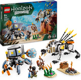 LEGO Horizon Adventures Aloy och Varl vs. Armored Walker and Sawtooth, monsterbilleksak och minifigurer, samlingsset för videospelsfans, pojkar och flickor över 9 år 77037 Byggset Besuche den LEGO-Store Standardtitel