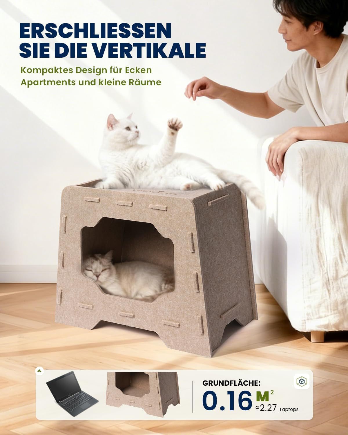 Filtar och möbler, husdjur, grottor och hus, katter, sängar för katter, katter - sängar, madrasser