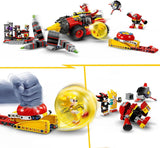 LEGO Sonic the Hedgehog Super Sonic vs. Egg Drillster äventyrsvideospelset Kids Gift Shadow och Dr Eggman Set för pojkar och flickor 8 år 76999 Byggset Besuche den LEGO-Store