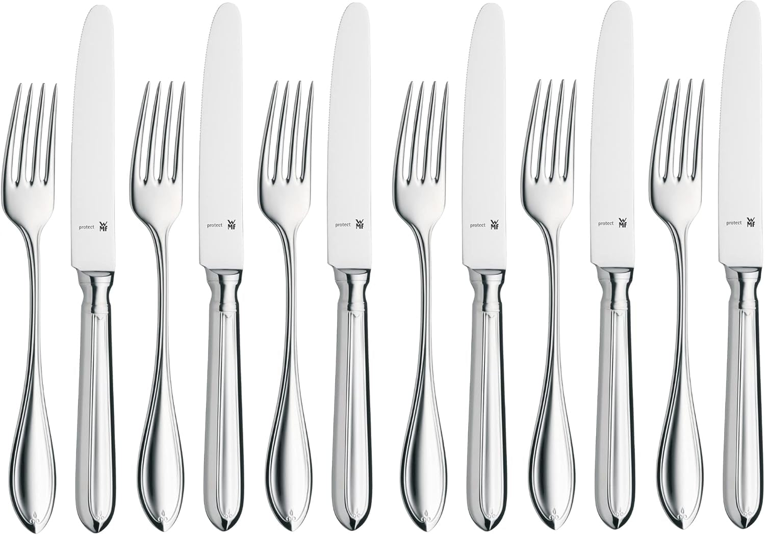 WMF Premiere, 12 stycken, för 6 personer, bestick till frukost Kitchen Naty Shop