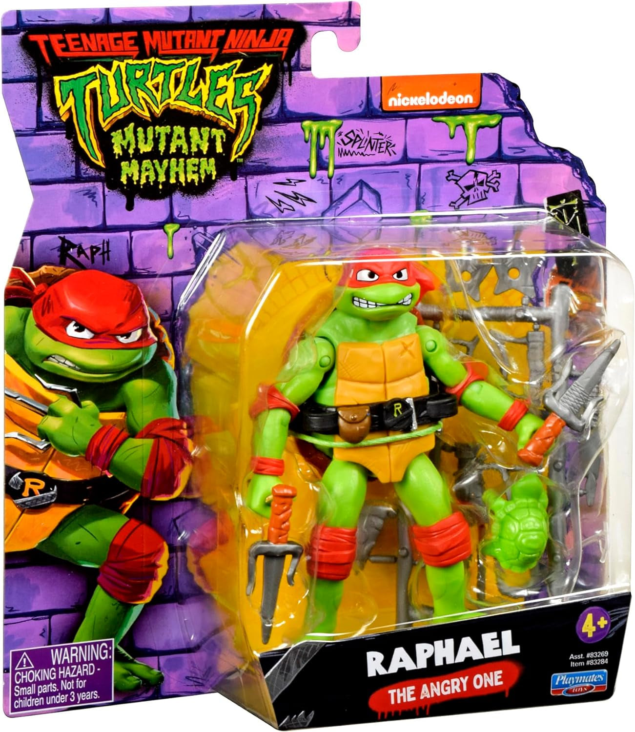 TEENAGE MUTANT NINJA Turtles - Raphael Basfigur Actionfigurer Naty Shop