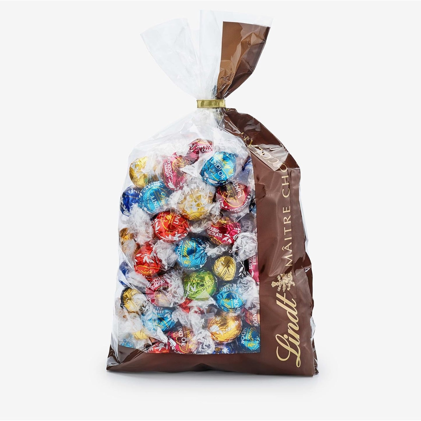 Lindt Choklad | LINDOR sortiment | 1371g | 110 tryffel i fin choklad med smält-i-mun-fyllning | Gåva av choklad att dela
