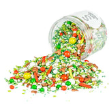Super Streusel Hohoho Sprinkles Christmas - Festlig dekoration för läckra kakor 90 G
