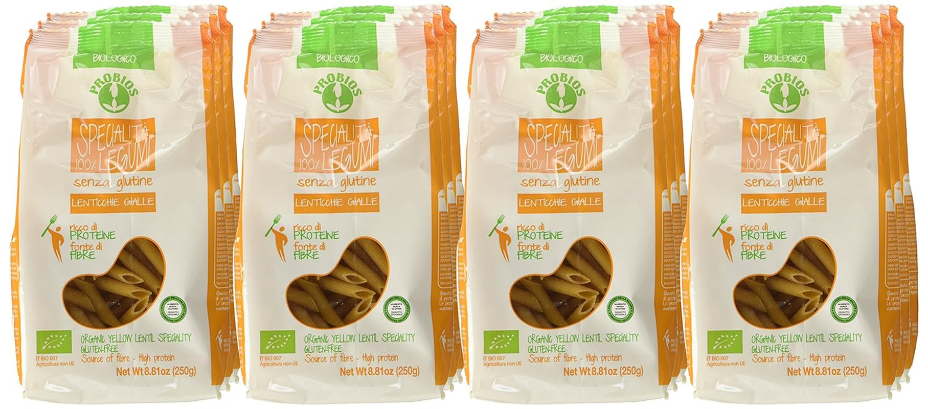 Gul linspenne, förpackning om 12 (12 x 250 g)