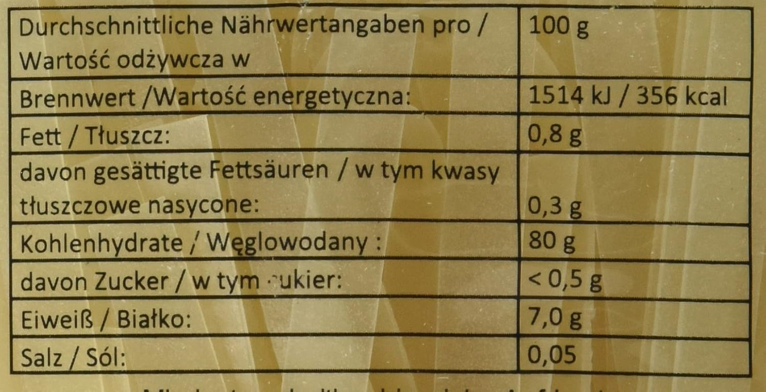Risnudlar - thailändska, 10 mm breda risnudlar, gjorda av rismjöl - 17 x 400 g