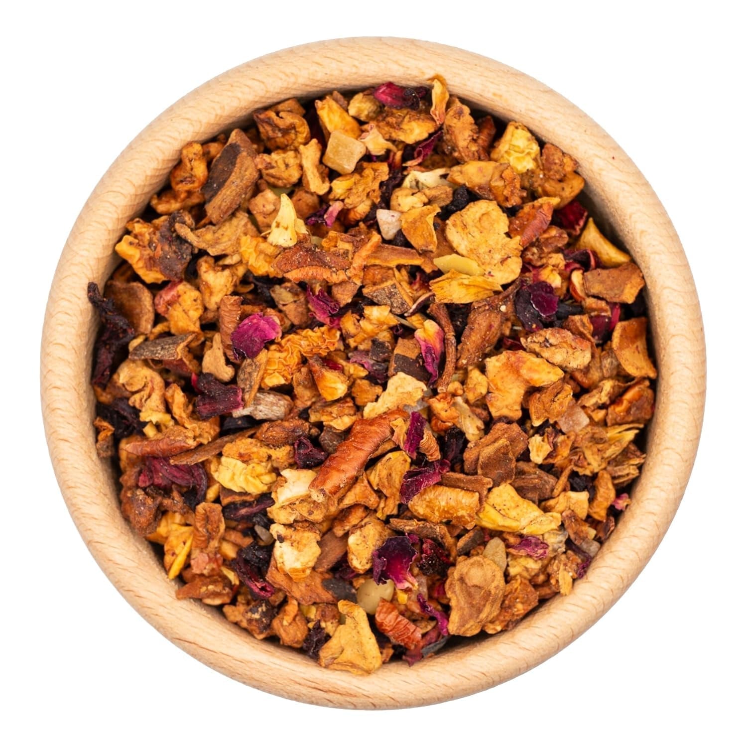 Alpackate | Äpple och kanel | Blandning av fruktteer | Bulk | Återförslutningsbar (100g)
