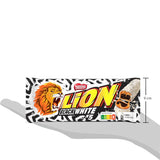 LION Black & White chokladkaka, ett mellanmål med intensiv smak, krispig choklad och krispiga chips, browniefyllning, en unik upplevelse att vattnas i munnen, 1 förpackning (5 x 30g)