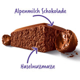 Milka MMMAX Noisette – alpin mjölkchoklad med delikat och krämig hasselnötsfyllning – 250g