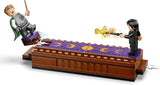 LEGO Harry Potter Hogwarts Castle: Duellklubbbyggnadsset med 4 minifigurer inkl. Draco Malfoy, Gilderoy Lockhart & Severus Snape, set Med funktion För pojkar och flickor i åldern 8+ 76441 Byggset Besuche den LEGO-Store