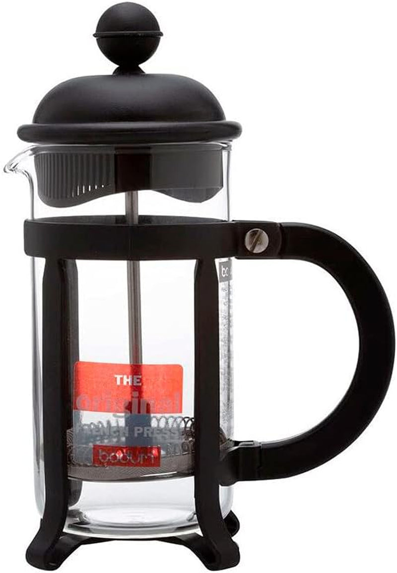 Bodum 1908-01 Java kaffebryggare, 8 koppar, 1 L, flerlager, svart, 10,6 x 16,3 x 24,5 cm, 6 st.