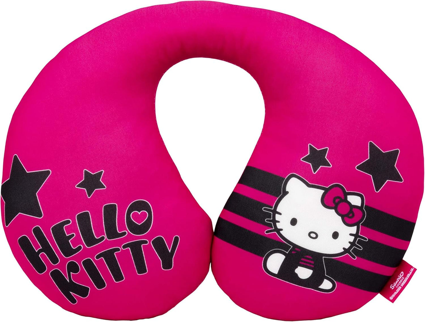 HELLO KITTY Star nackkudde för pojkar och tjejer. Bekväm och funktionell. Universal, 100% tvättbar. Naty Shop resekuddar
