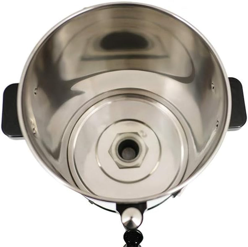 Saro espressomaskin med runt filter - 6,75 L / 40 koppar - rostfritt stål - brygg- och varmhållningsfunktion - säkerhetskran - siktglas - 1,5 kW - modell SAROMICA 6005