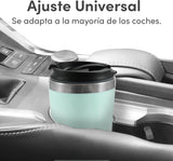 EHC113M# Kompakt personligt enservefilter Espressobryggare med resemugg av rostfritt stål inuti malet kaffe Återanvändbart filter Mintgrönt 400 ml