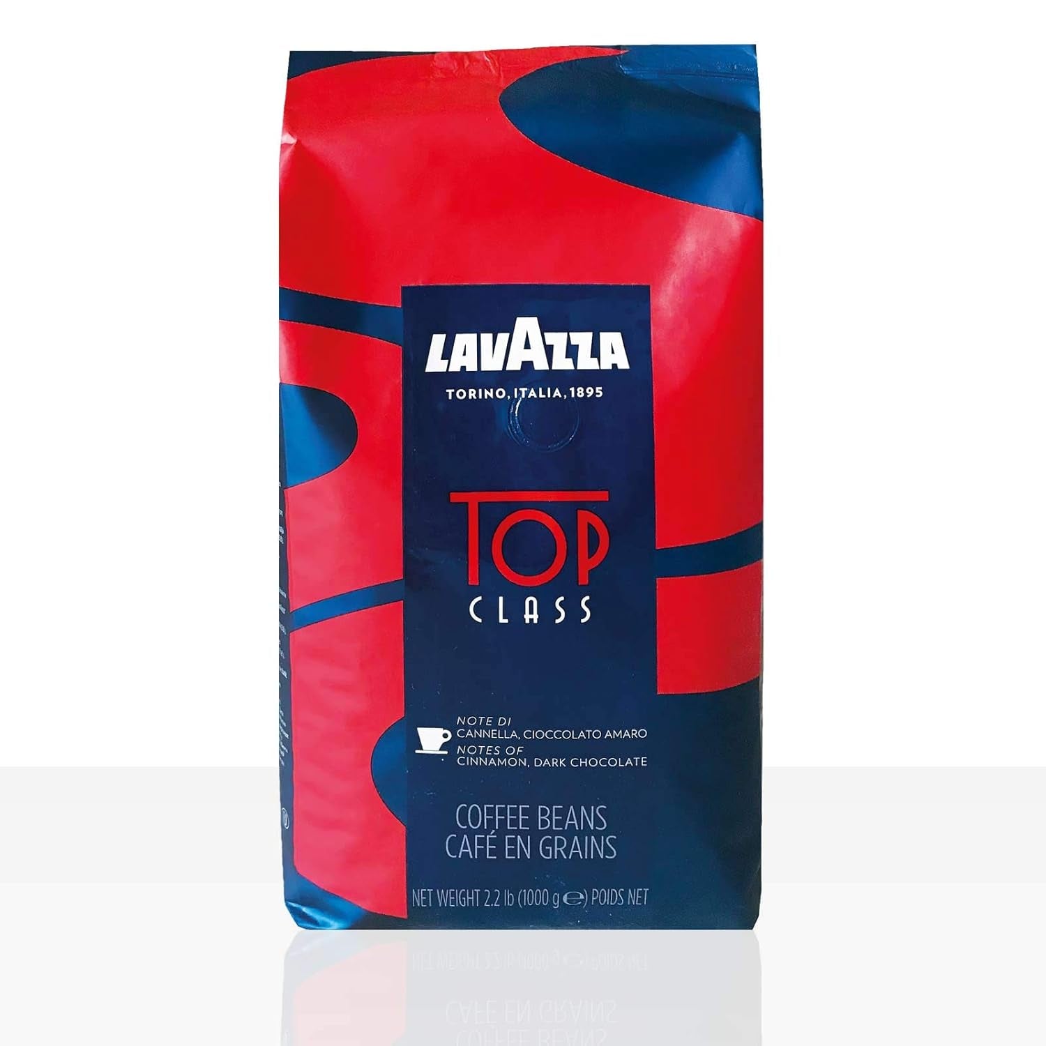 Lavazza Espresso Top Class Gran Gusto kaffe, hela bönor, förpackning om 6, 6 x 1000g