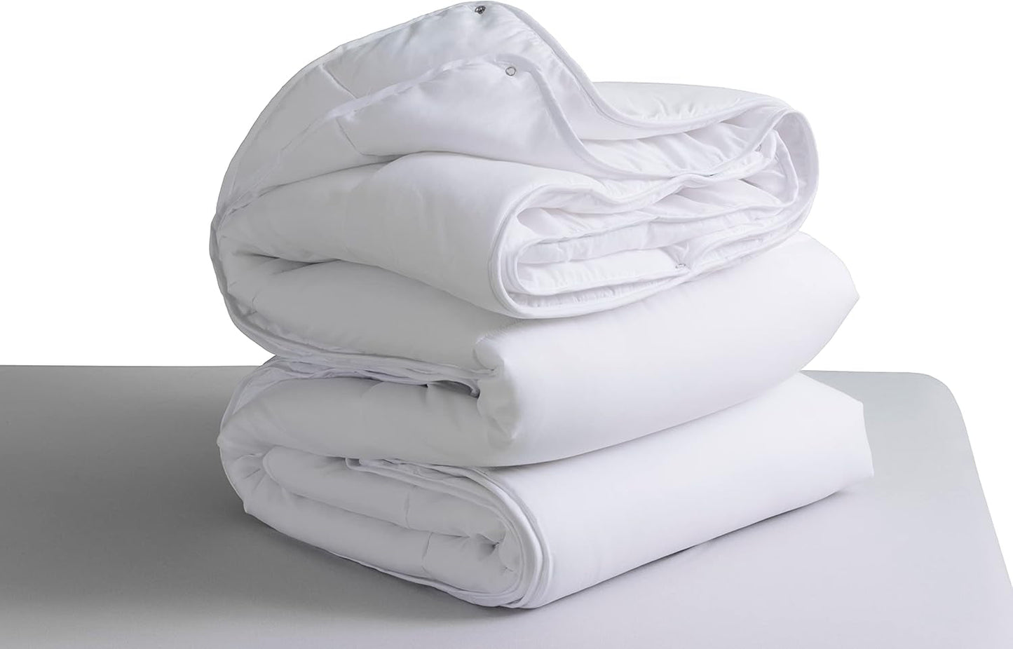 Silikonfiberfyllning/överdrag, 4 säsonger, 125 + 250 G, säng 180 cm (260 X 220 cm) Täcken och täcken Naty Shop White Cama 180 (260X220 Cm)