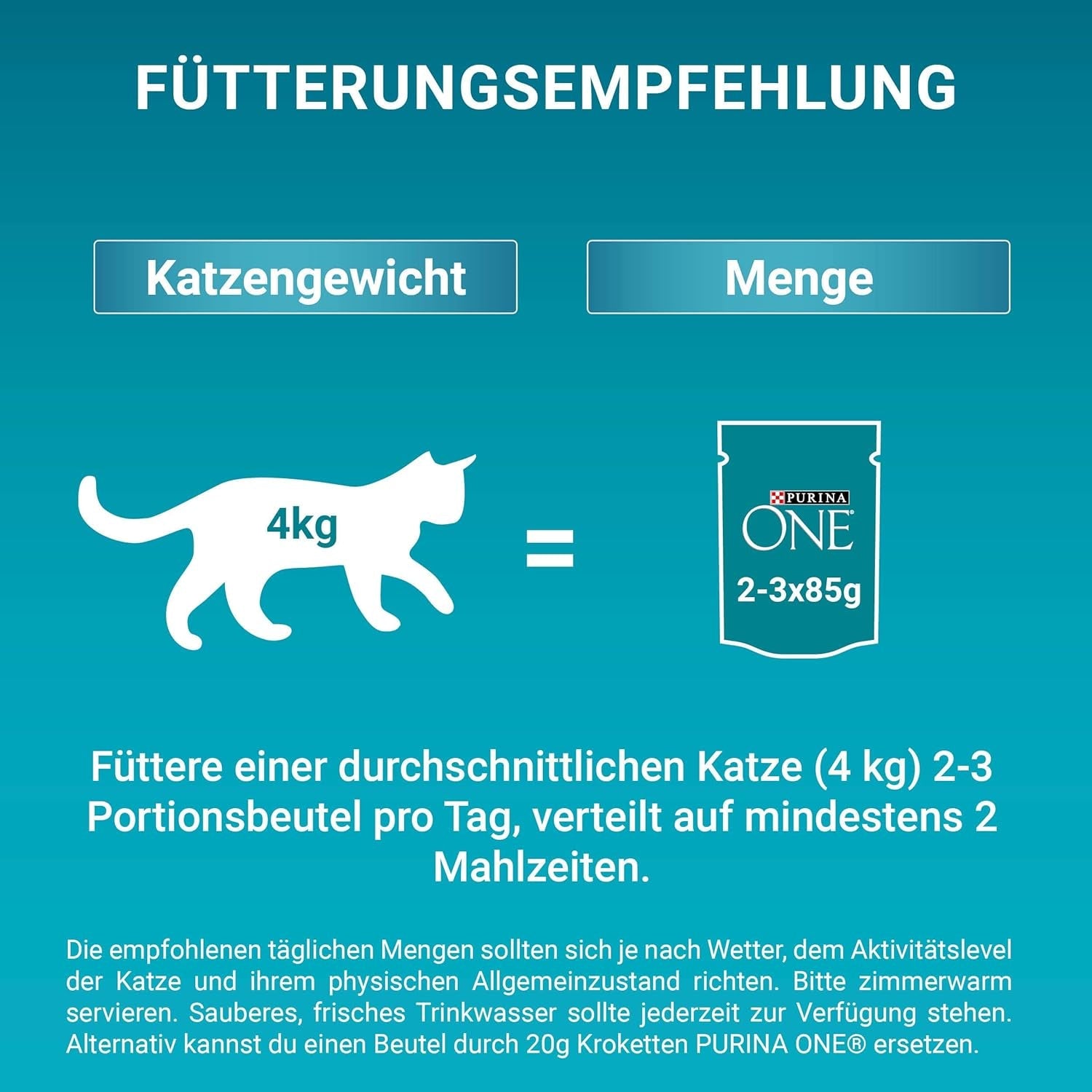 PURINA ONE STERILCAT våt kattmat, möra bitar i sås för steriliserade katter, med lax, förpackning om 26 (26 x 85g)