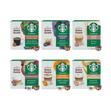 STARBUCKS Probierset, Mixed Cup Variety Pack av Nescafé Dolce Gusto Kaffeekapseln 6 x 12 (72 Kapseln) - Exklusiv bei Amazon