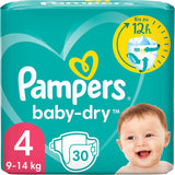 Pampers (gammal version), trosor, storlek 4, 9 kg-15 kg, trepack (1 x 88 blöjor)