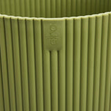 elho Vibes Fold Bowl 25 - Blomkrukor inomhus - 100% återvunnen plast - Ø 24,9 x H 12,1 cm - Grön/Ferngrün